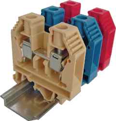 Клемма винтовая VS 10 PA  (10 mm2_бежевая) артикул  3901101
